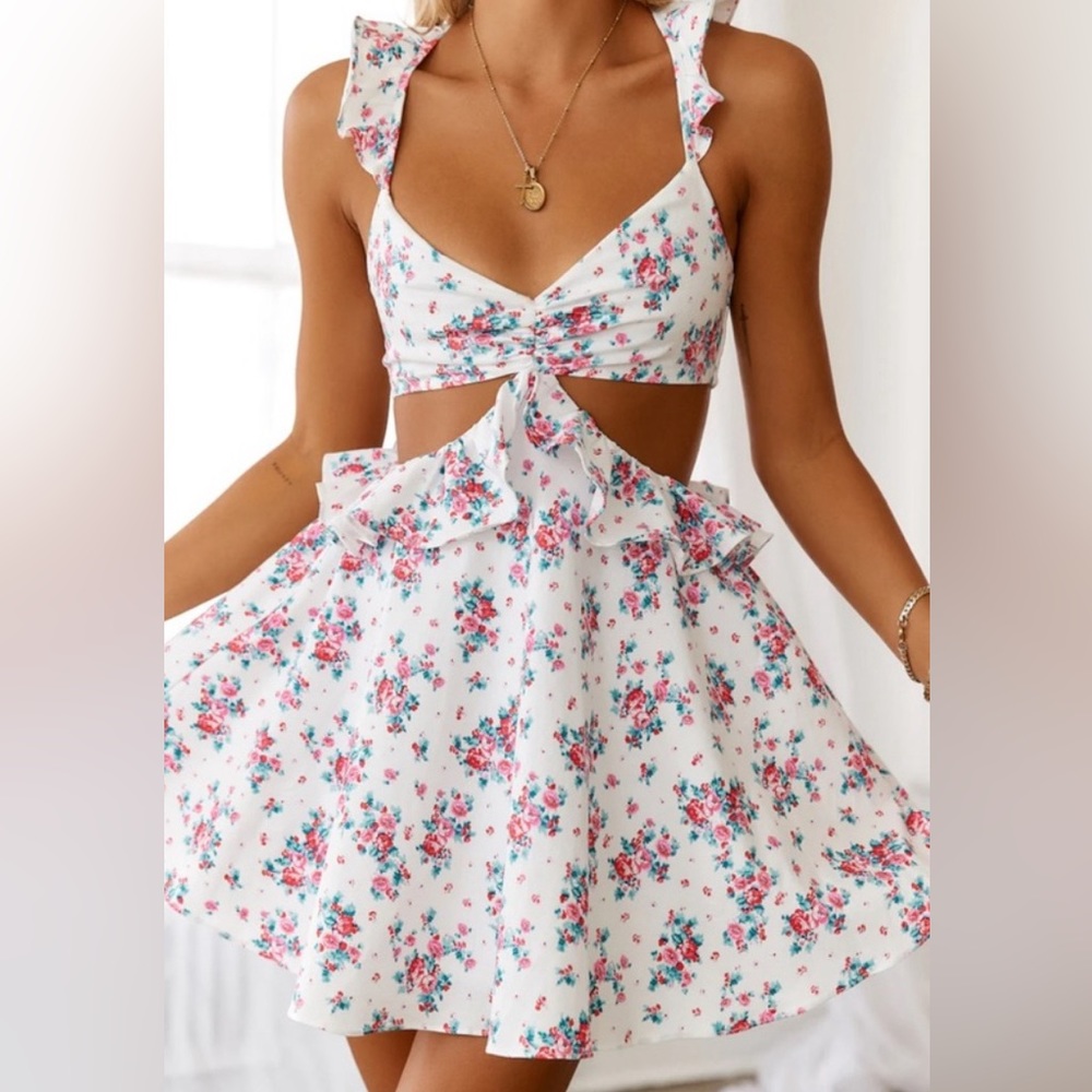Hello Molly Floral Mini Dress